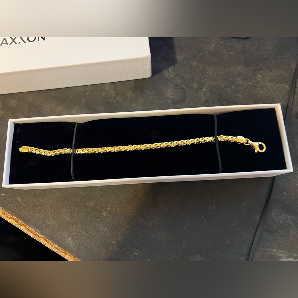 COPY - Jaxxon Franco Braclet - 4mm - Gold / 8.5”